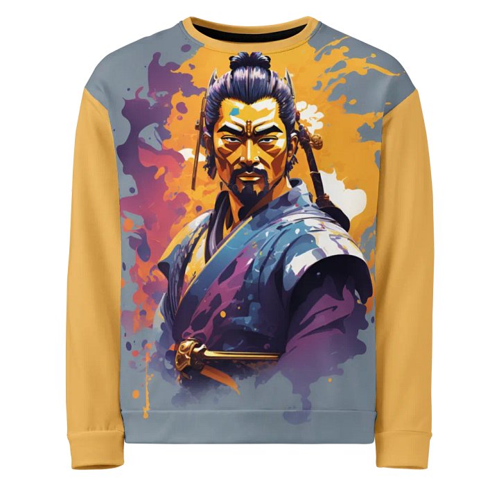 Dynamic Samurai Spirit All-Over Sweatshirt product image (1)