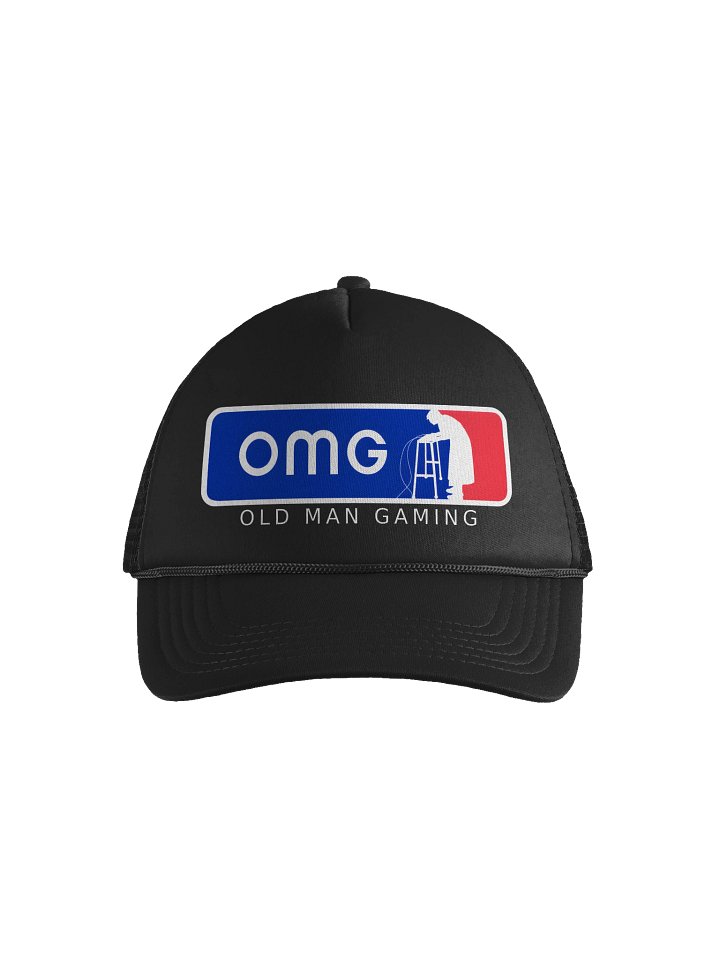 Old Man Gaming Hat (White Text) product image (1)