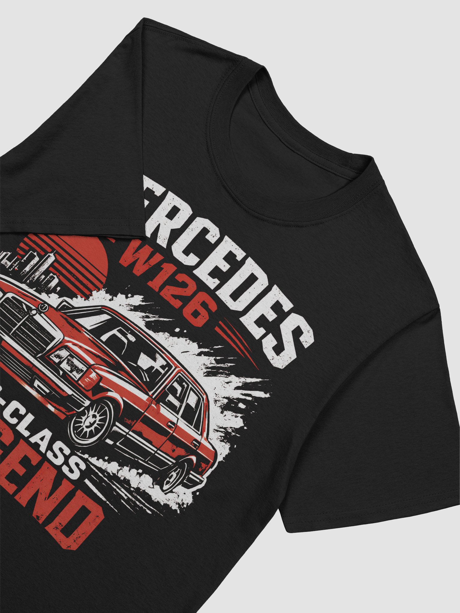 Mercedes W126 - Shirt product image (7)