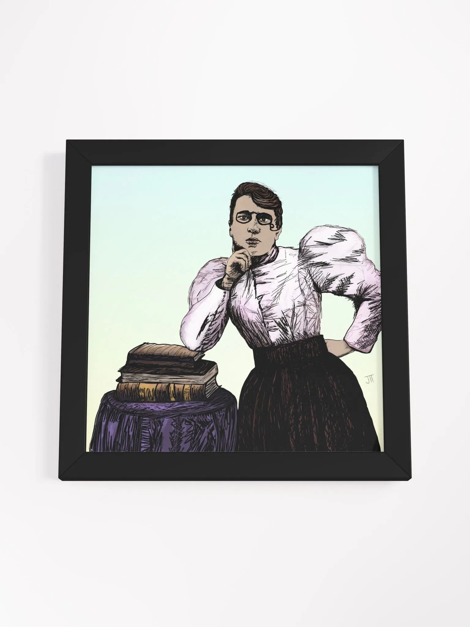 Framed Emma Goldman Print - Color product image (4)