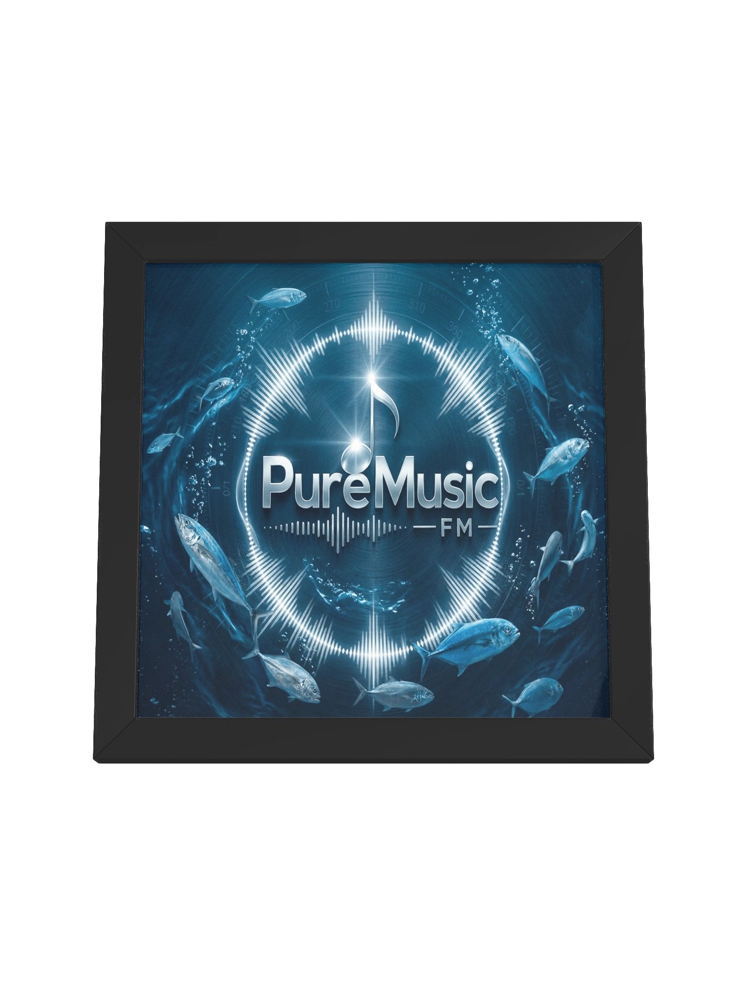 PureMusic FM Underwater Music Poster product image (4)
