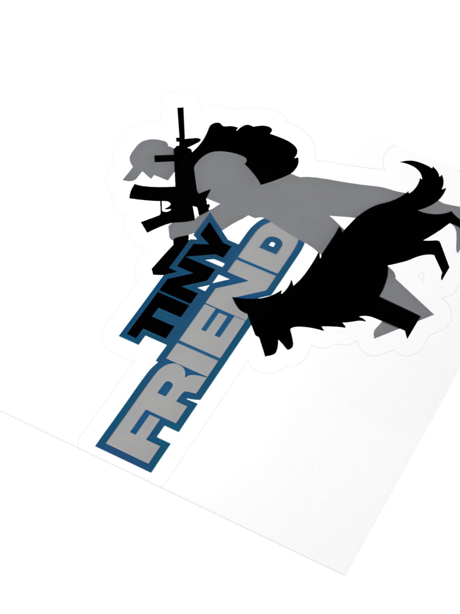 Tinyfriend Logo sticker product image (3)