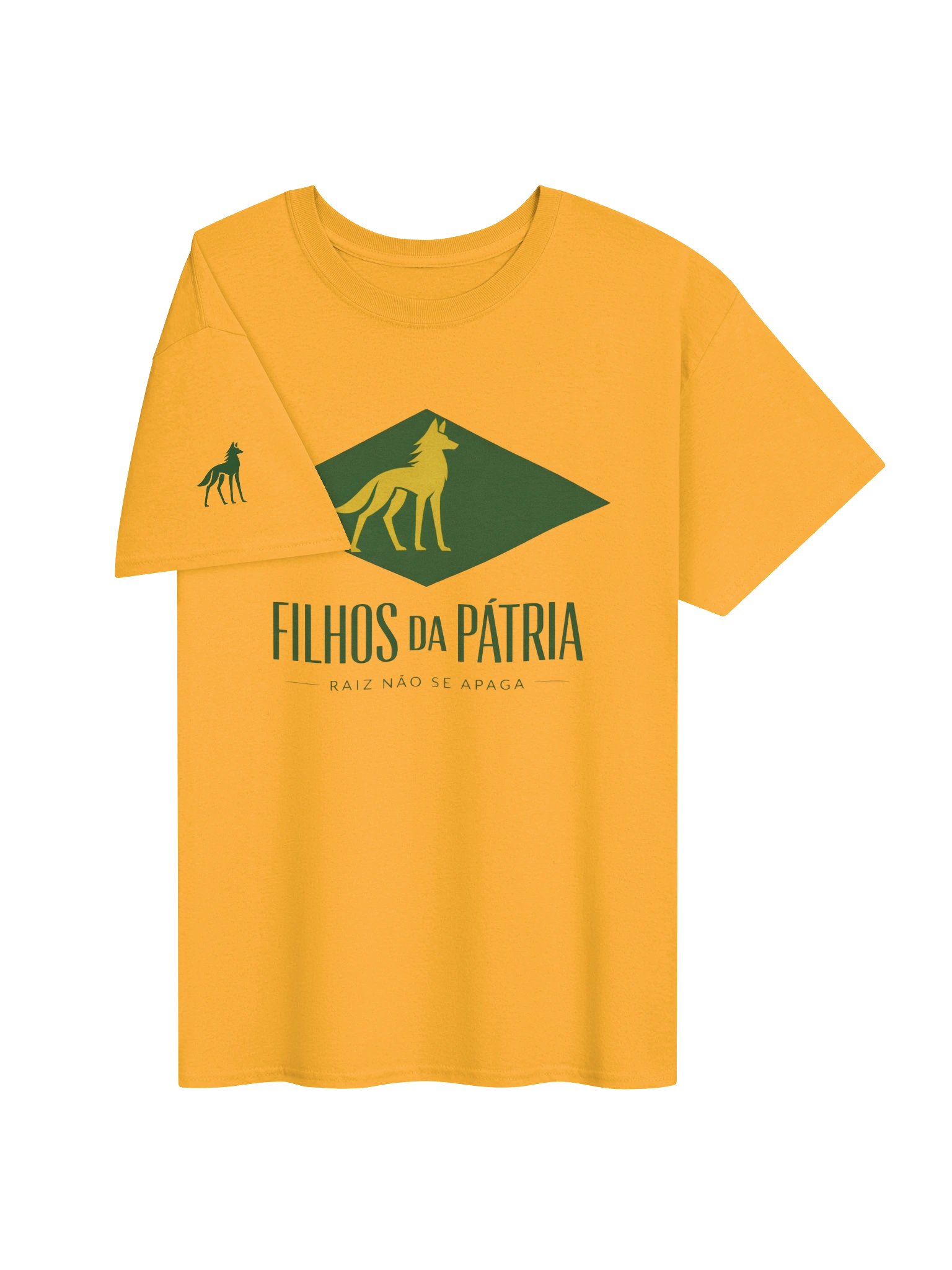 Camiseta Fundadora Filhos da Patria Amarela product image (3)