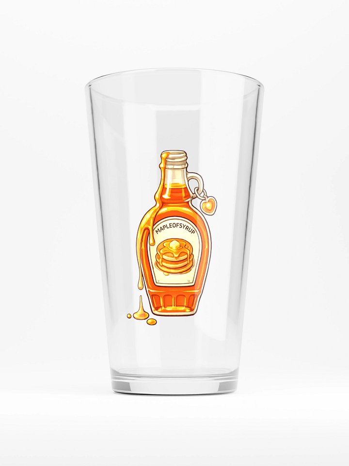 Syrup Bottle Pint Glass product image (1)