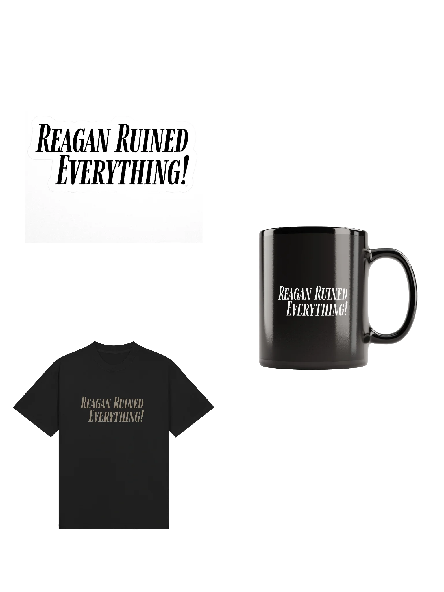 Minimalist Reagan Bundle (Black) product image (1)