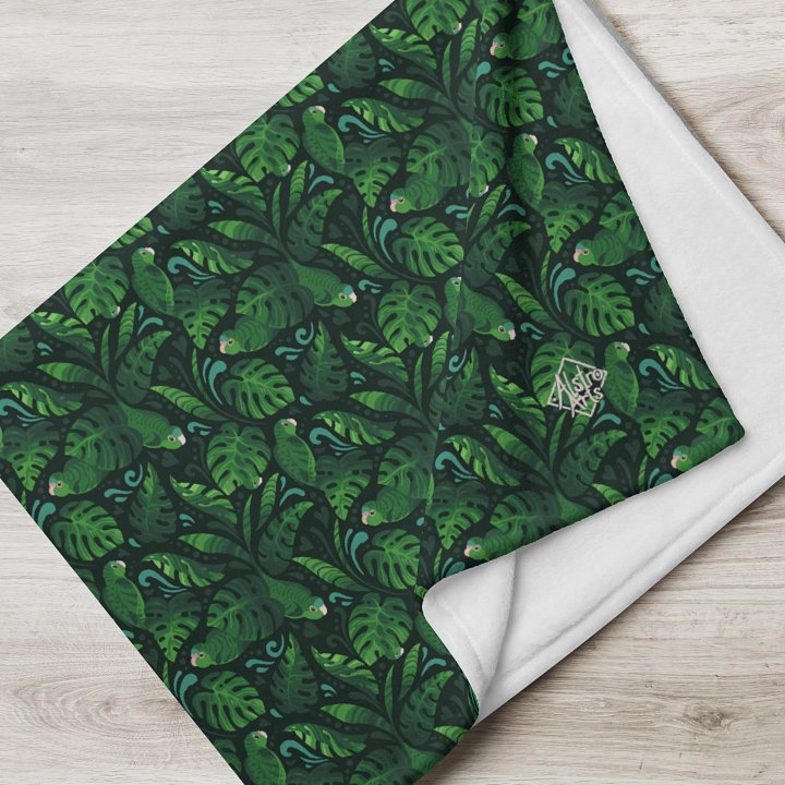 Linnie Leaves Throw Blanket product image (7)