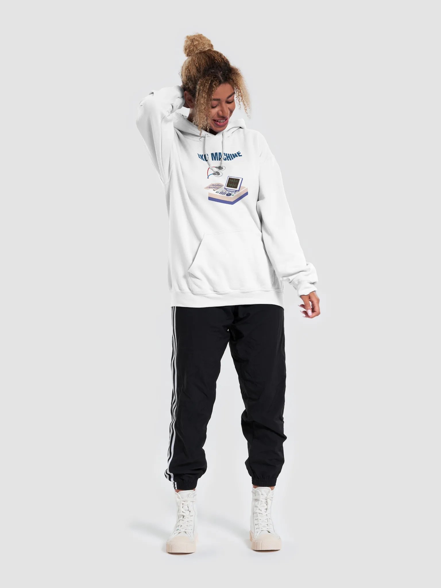 Heartbeat EKG Machine Classic Hoodie product image (38)