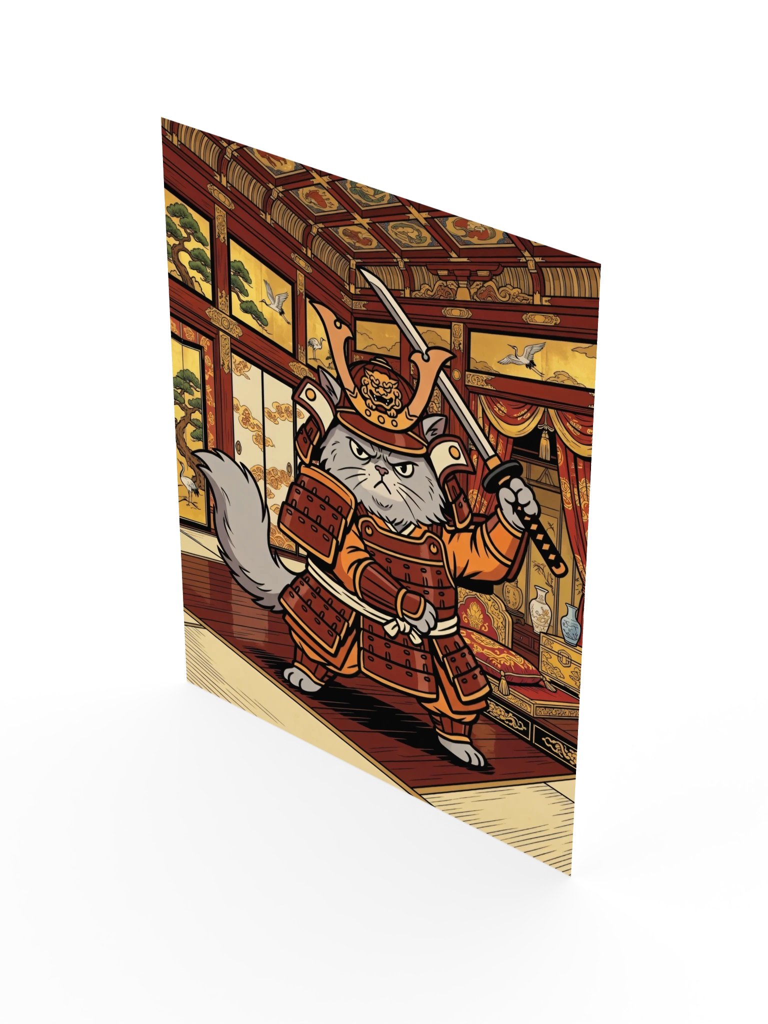Shogun Cat Poster product image (17)