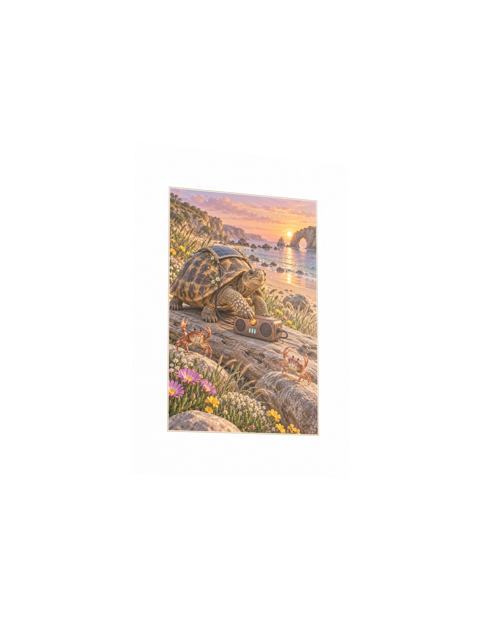 Shell Tracks Small Art Print product image (3)