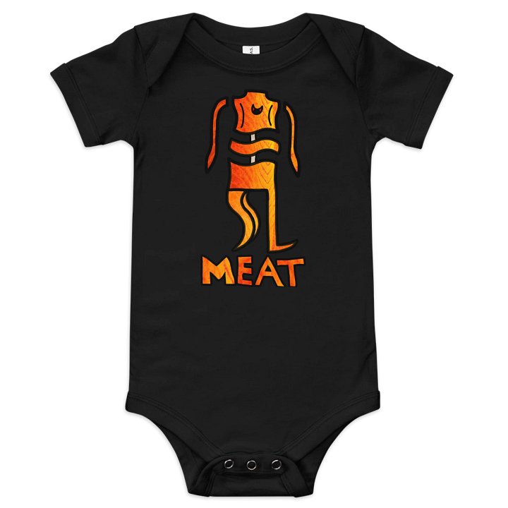 Meatman Baby Onesie product image (1)