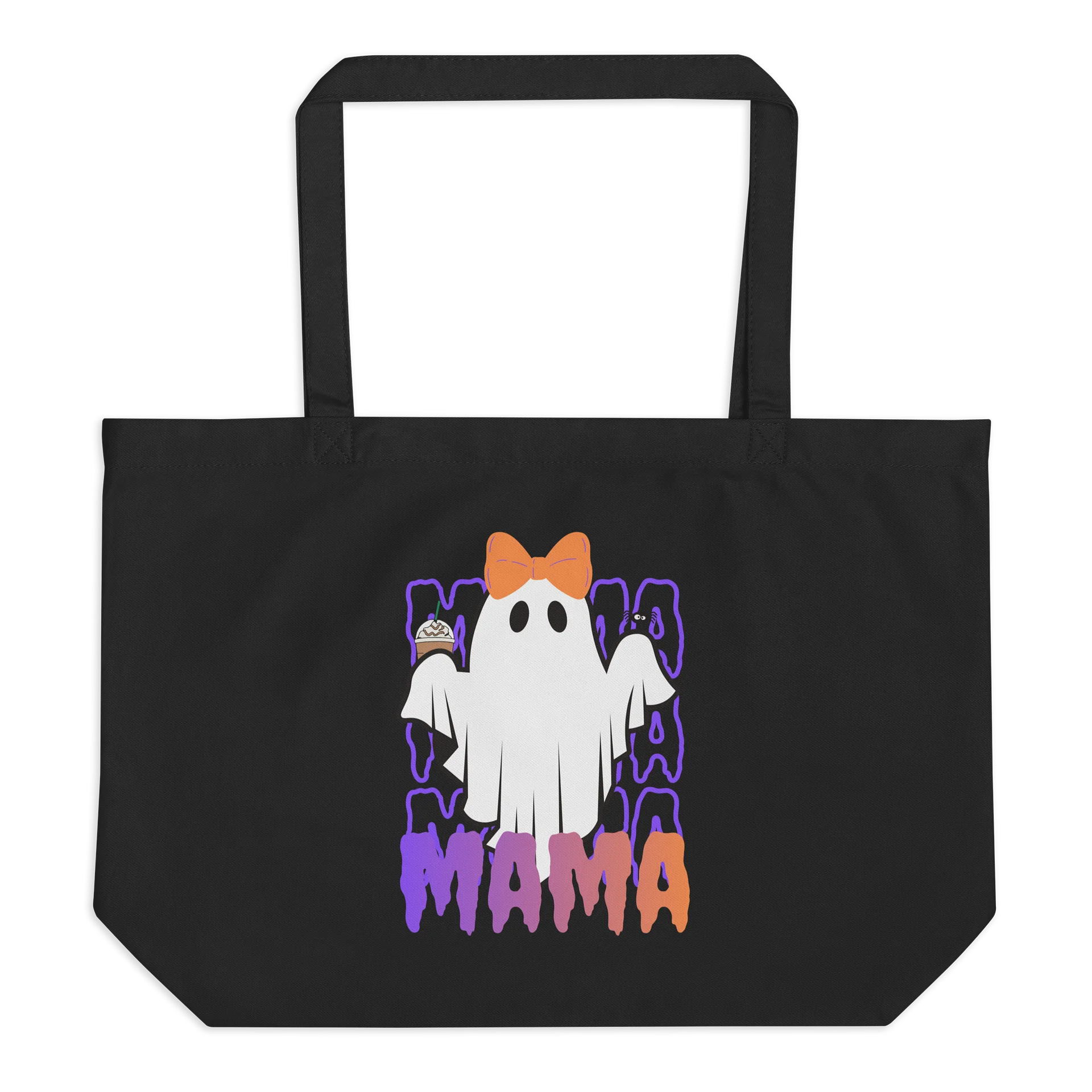 Spooky Mama Ghost Tote Bag 👻 product image (1)