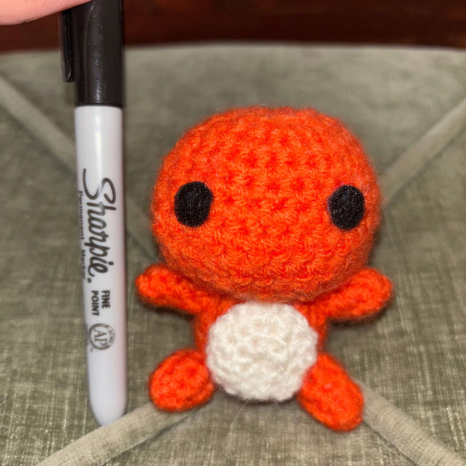 Small Crochet Charmander product image (4)