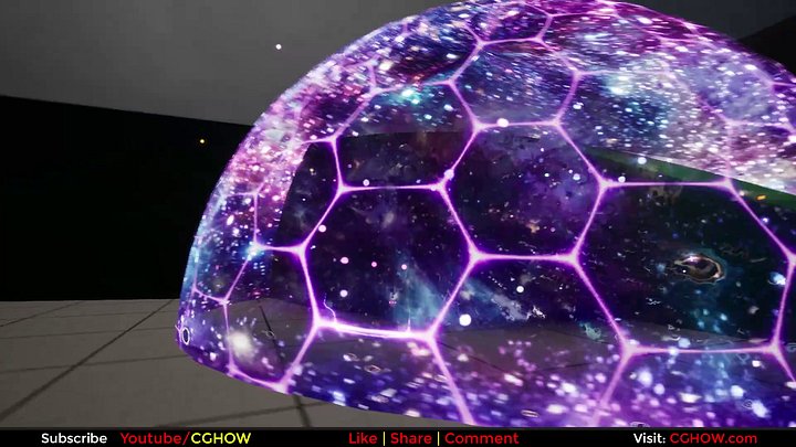 Celestial Shield FX in Unreal Engine 5 Niagara product image (1)