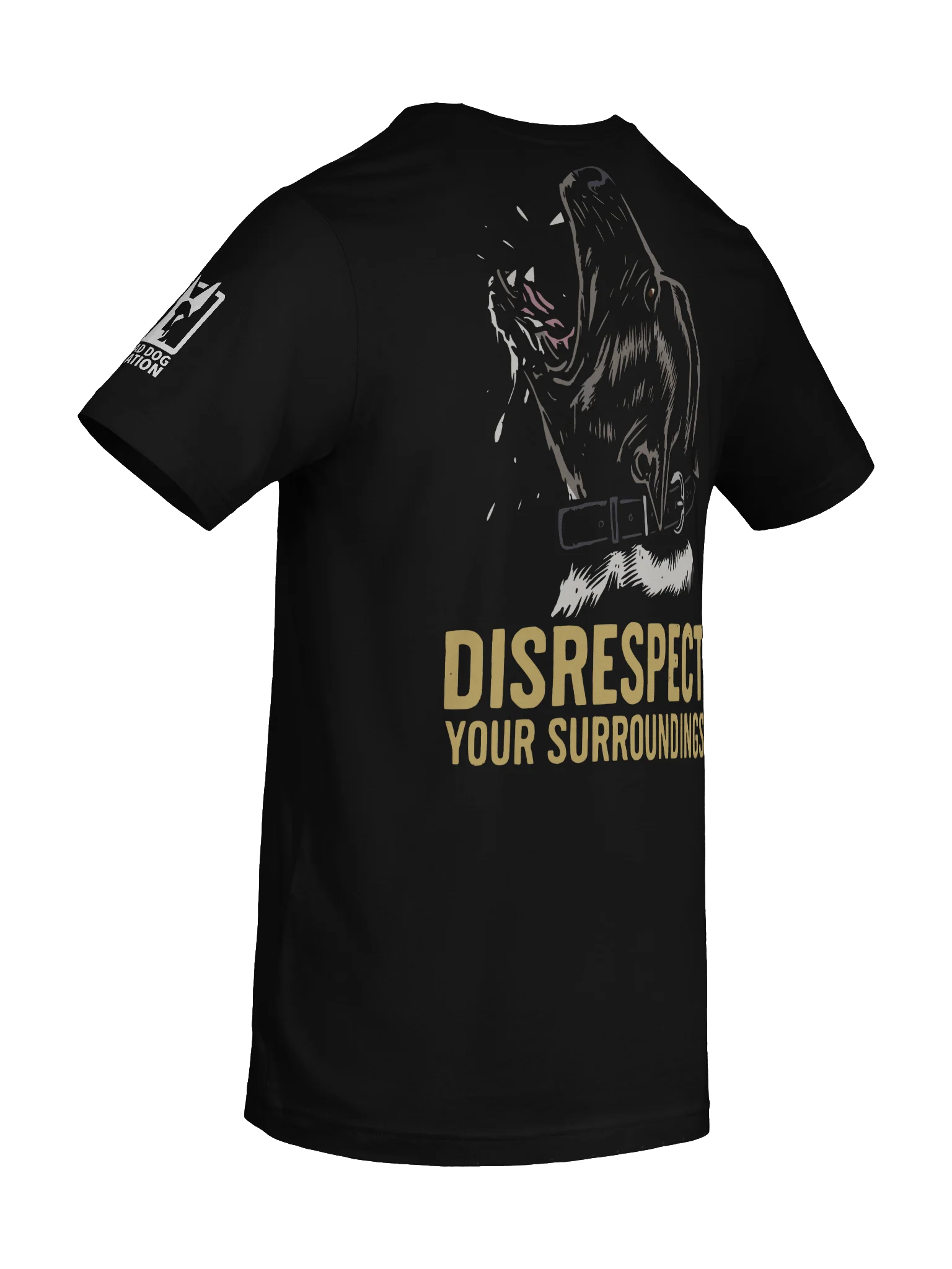 Disrespect Simple- Back print PREMIUM ADULT UNISEX T-SHIRT product image (3)