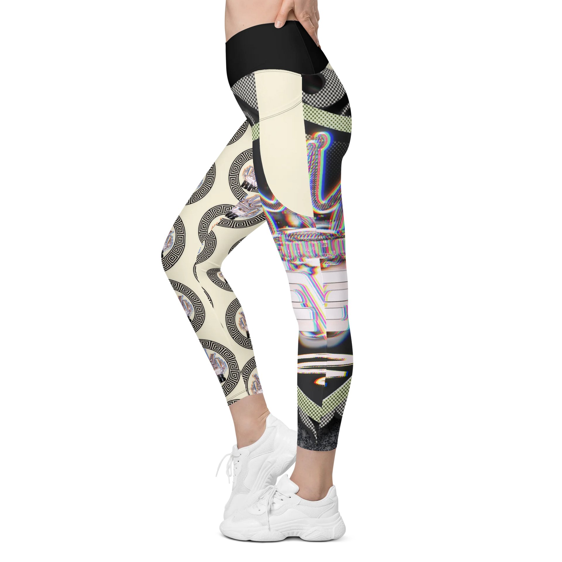 APB Crossover Leggings with Pockets product image (3)