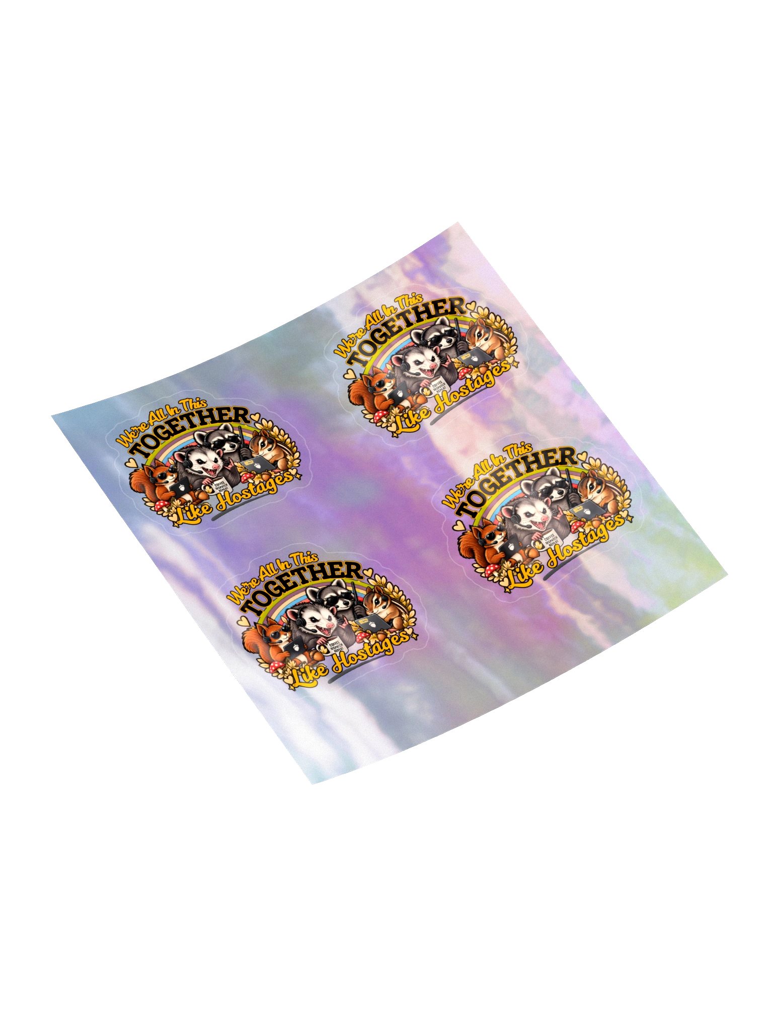 In This Together - Holographic Sticker Sheet product image (4)