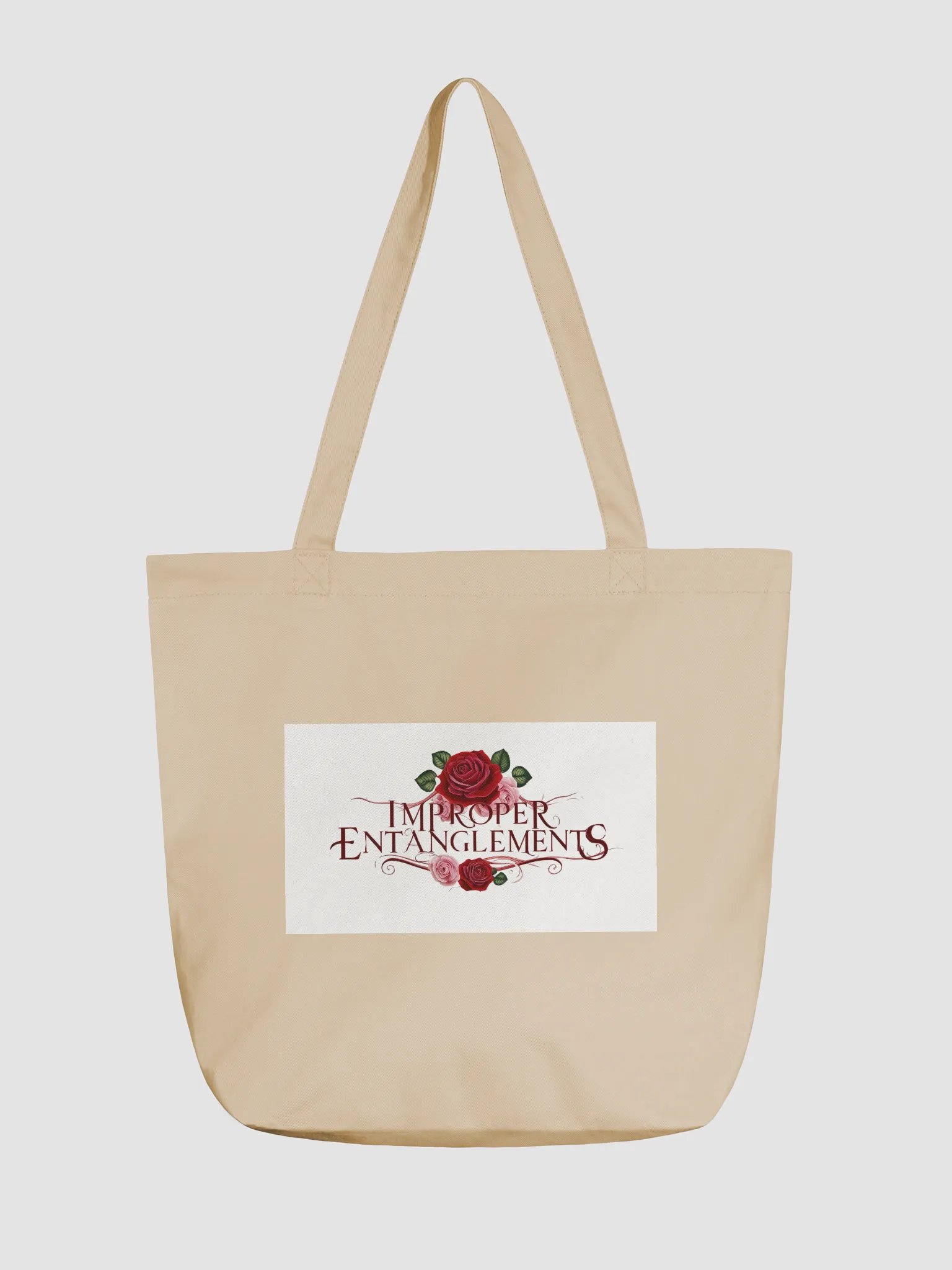 Improper Entanglements – “Read with Caution” Canvas Tote product image (1)