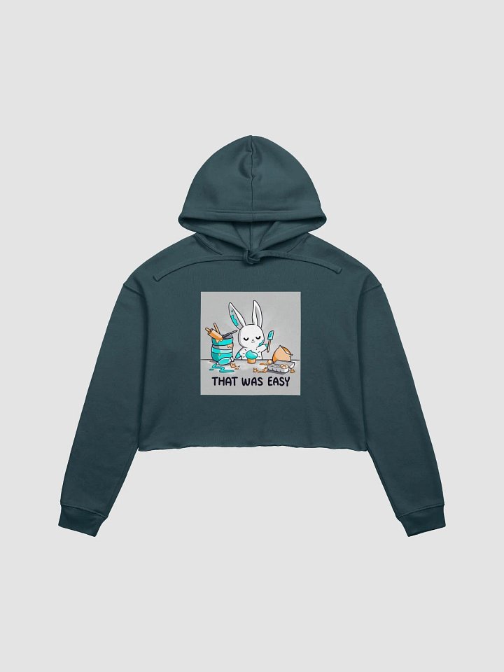 Easy Baking Bunny Crop Hoodie product image (3)
