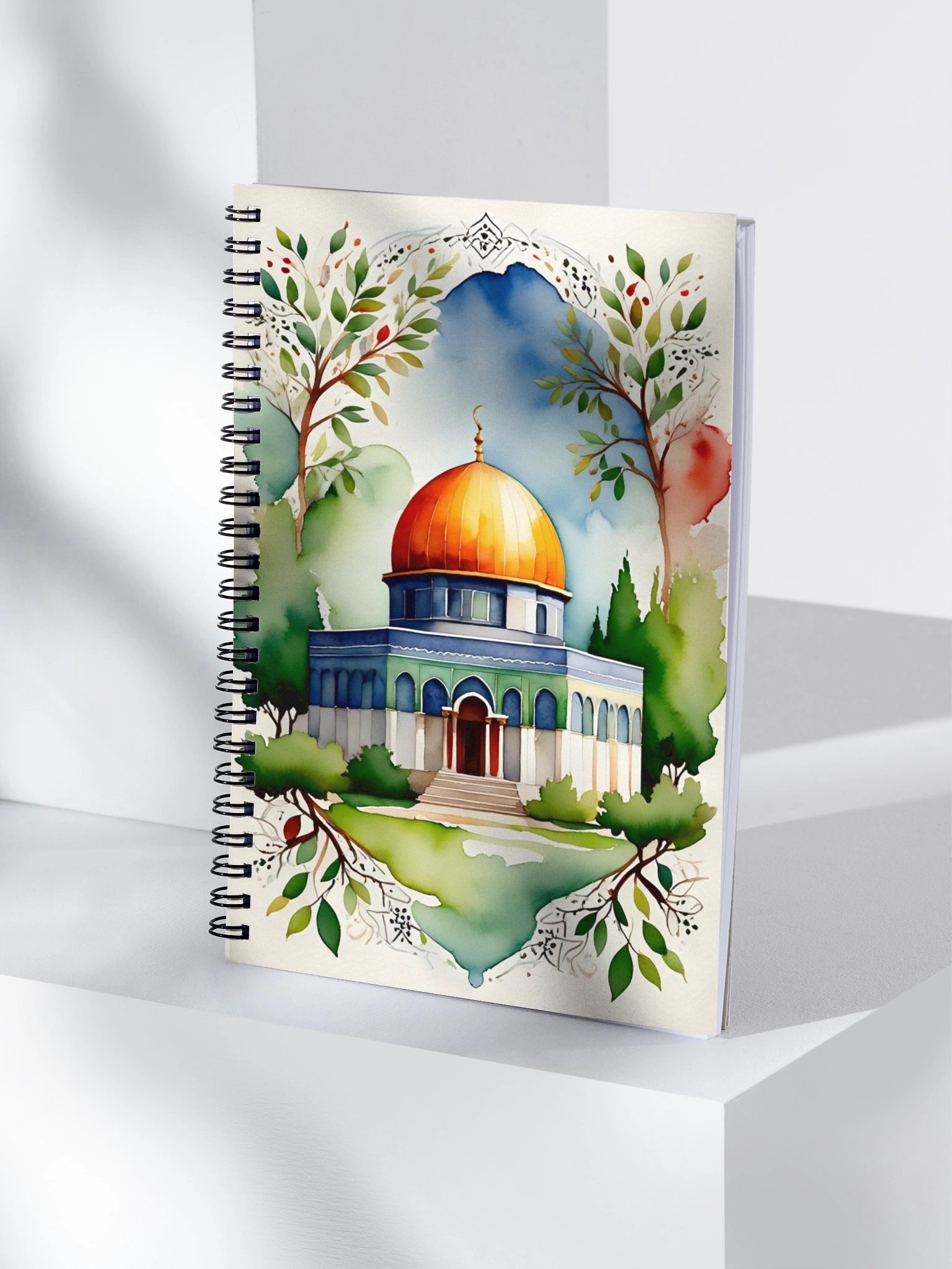Al-Aqsa Mosque Spiral Notebook product image (4)
