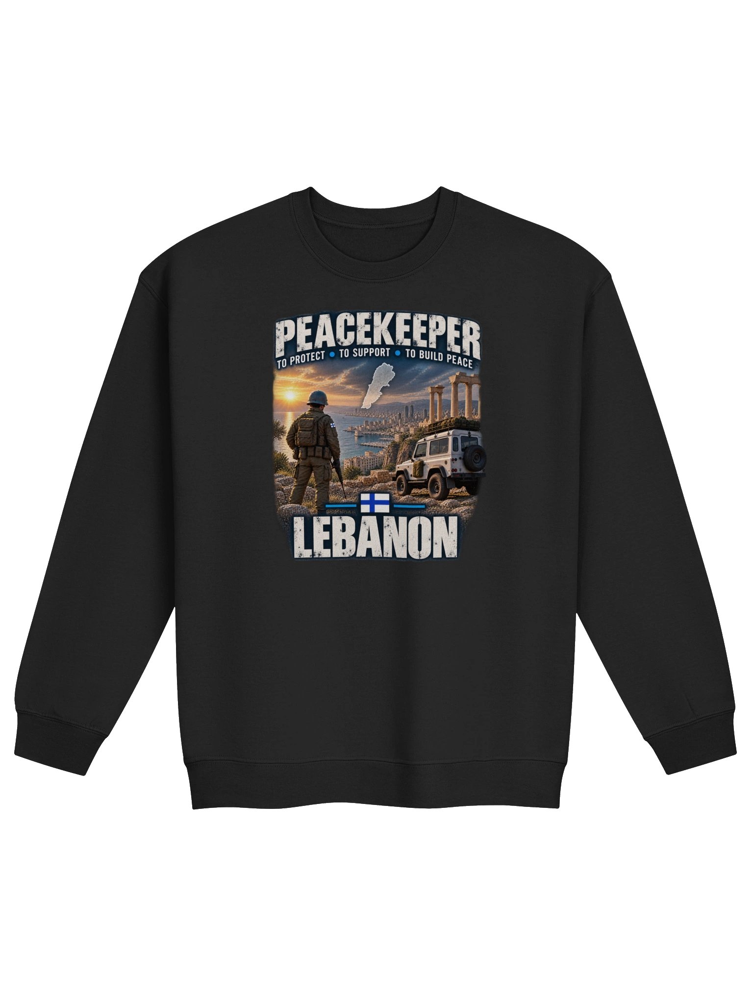 LEBANON Peacekeeper Crewneck Sweatshirt product image (1)
