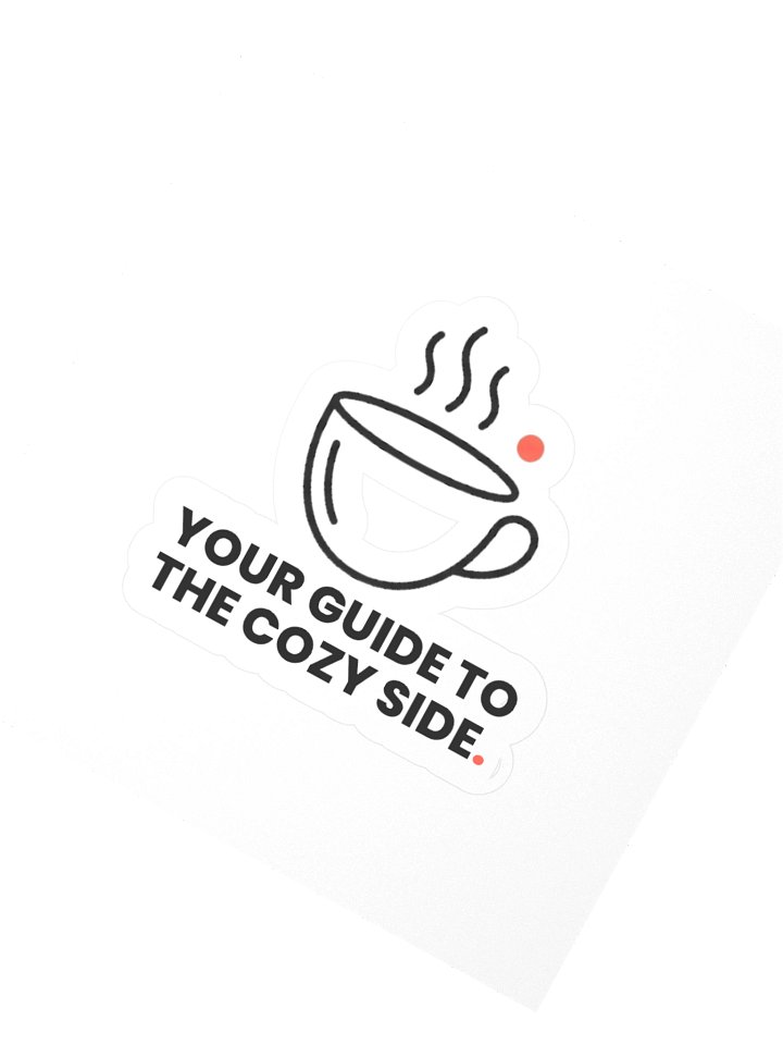 The "Cozy Guide" Sticker (Tea Time Icon) product image (6)