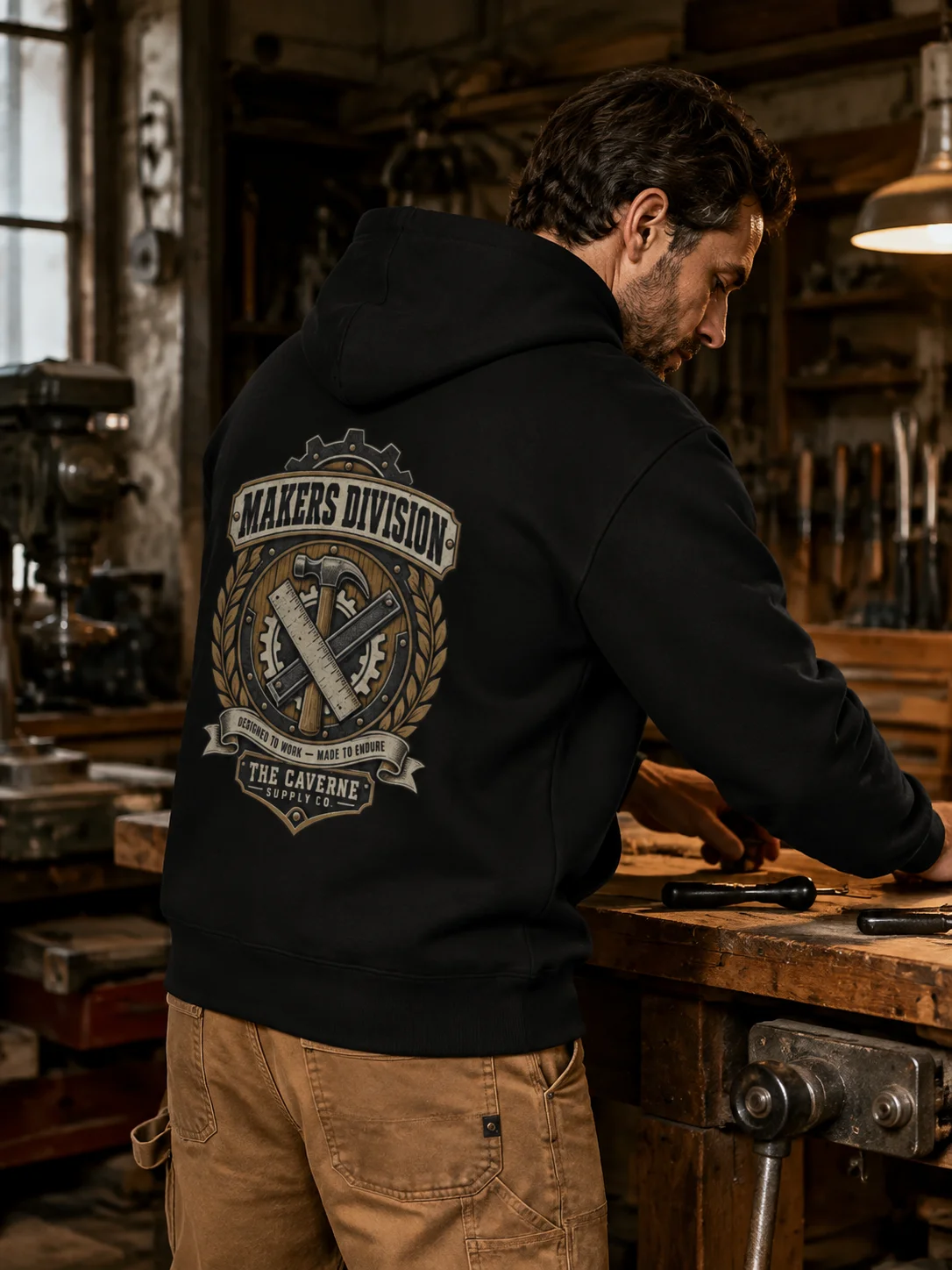 Makers Division Premium Hoodie product image (6)