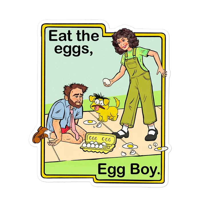 Eat The Eggs Magnet product image (2)