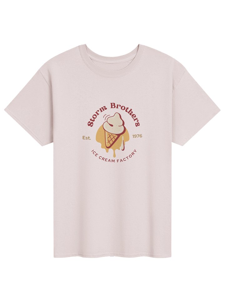 Storm Brothers Ice Cream Factory Logo Tee product image (2)