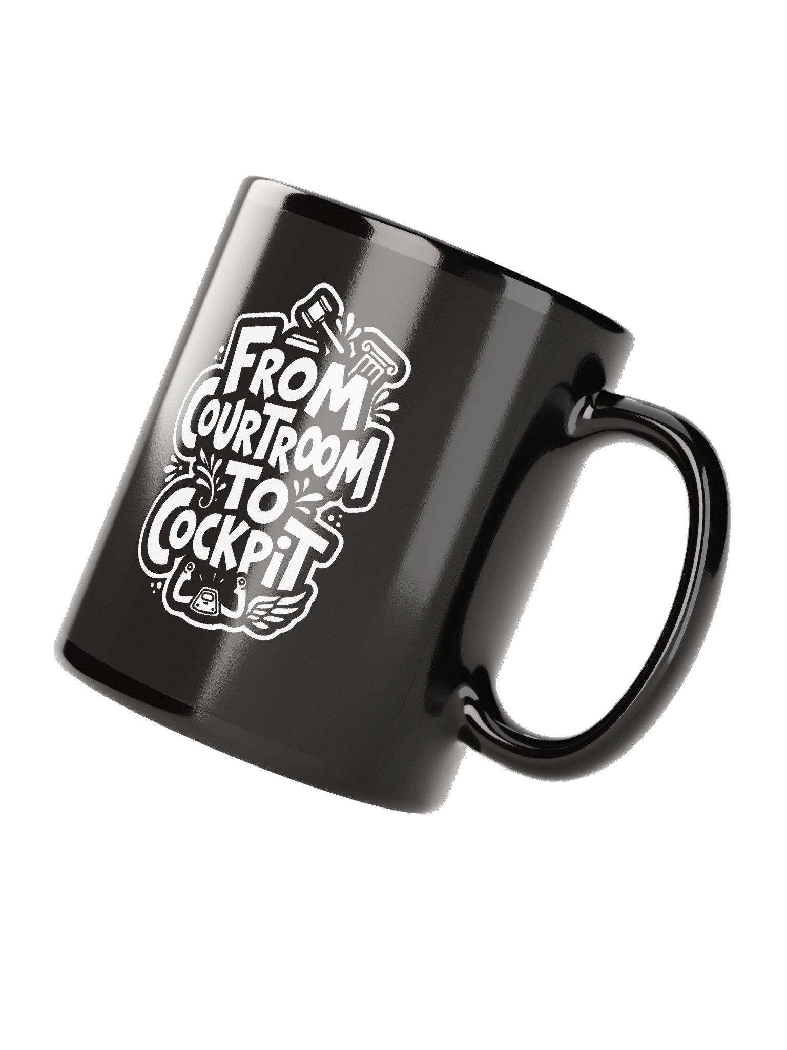 From Courtroom to Cockpit Mug product image (7)