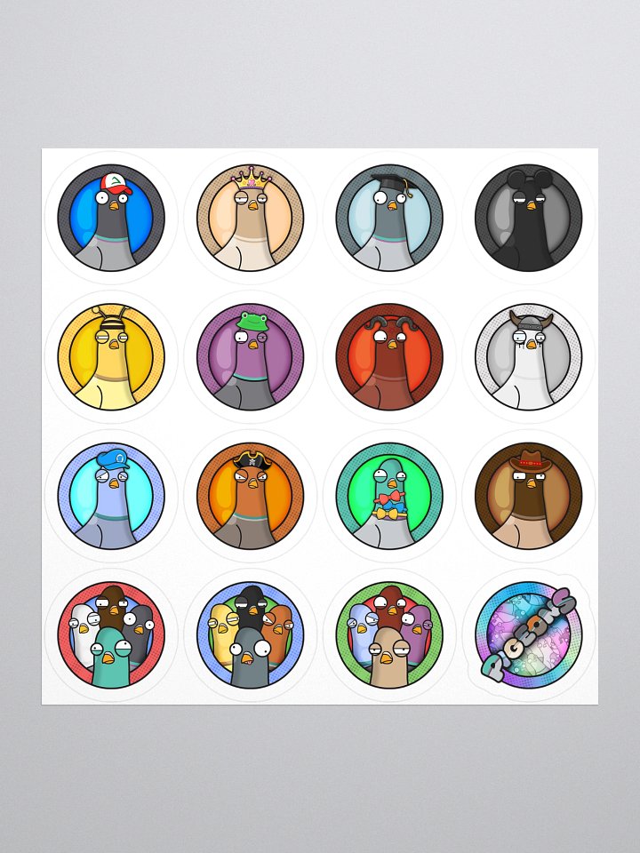 Pigeon Stickers (2026) product image (1)