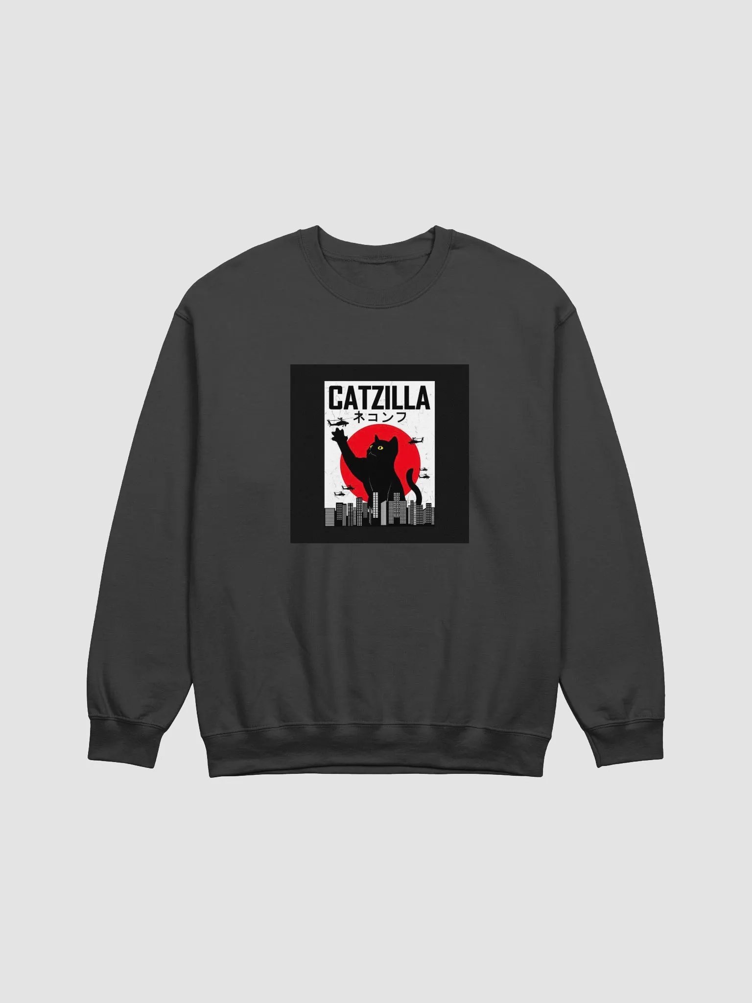 Catzilla Crewneck Sweatshirt product image (9)