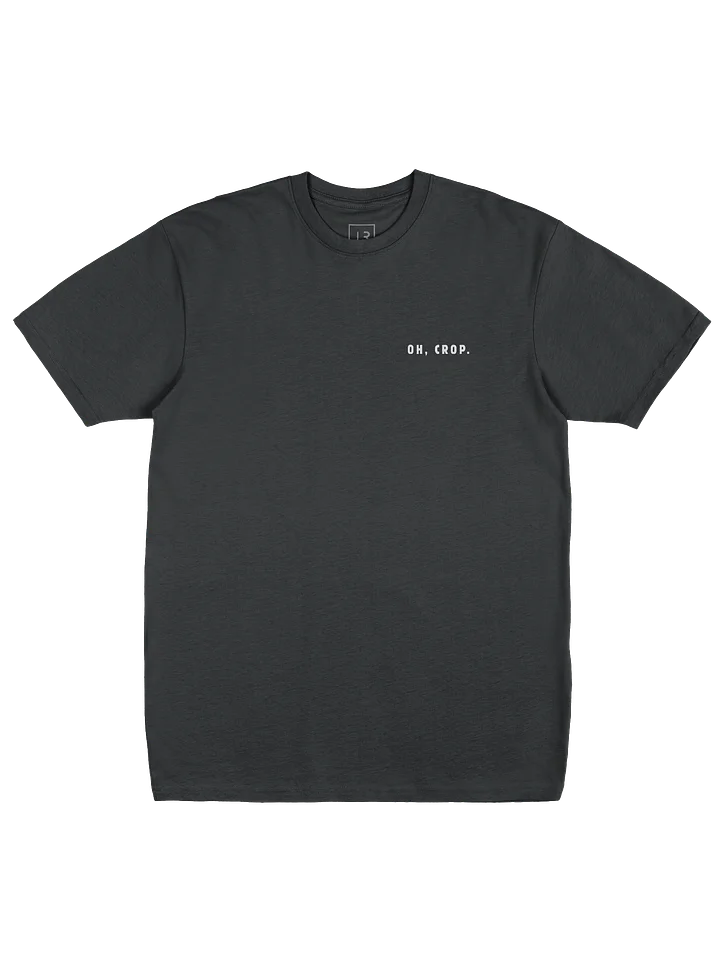 Oh Crop Camera Club Vintage Graphic Tee (Black) product image (1)