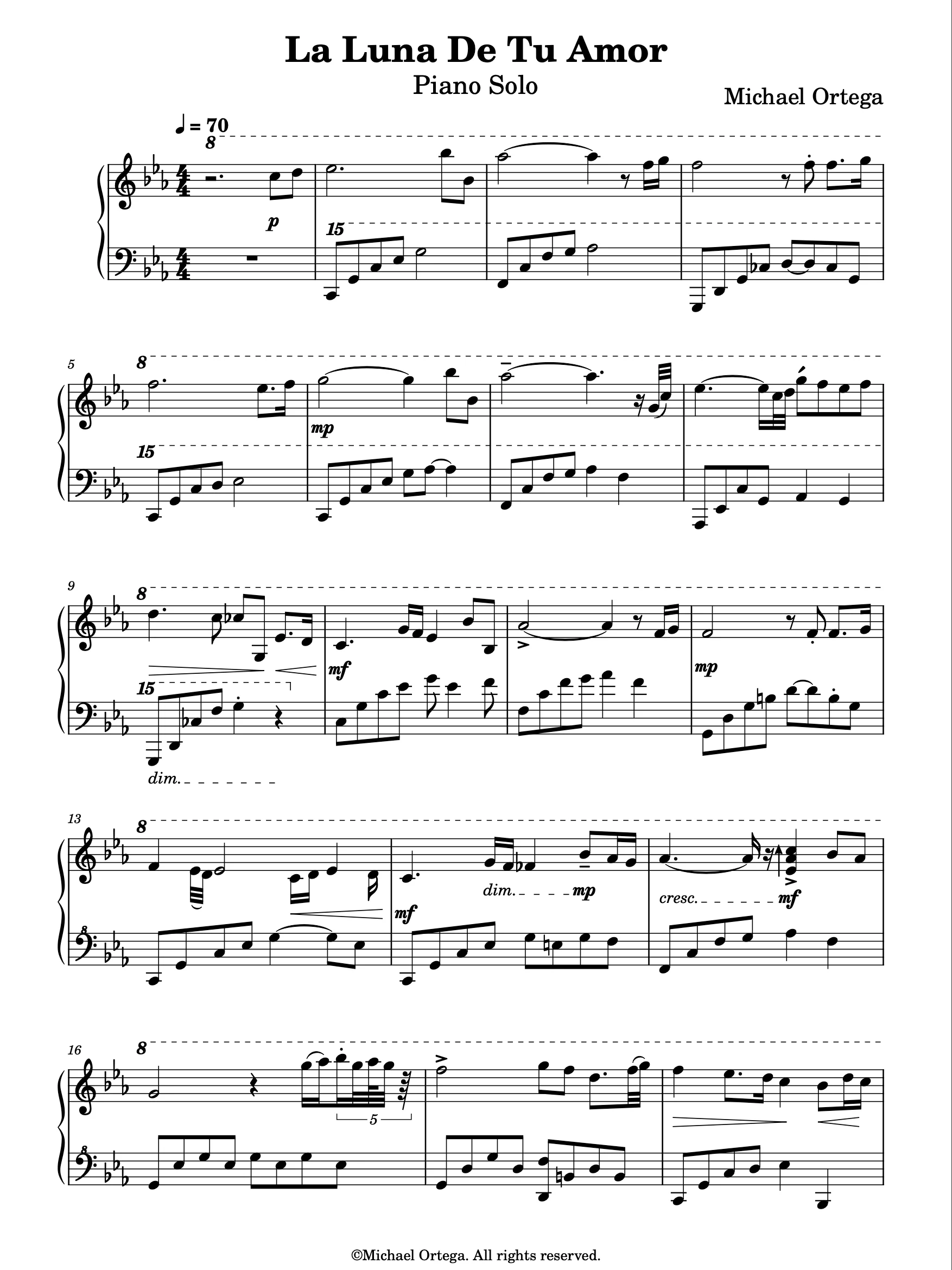 La Luna De Tu Amor (Piano Score) product image (2)