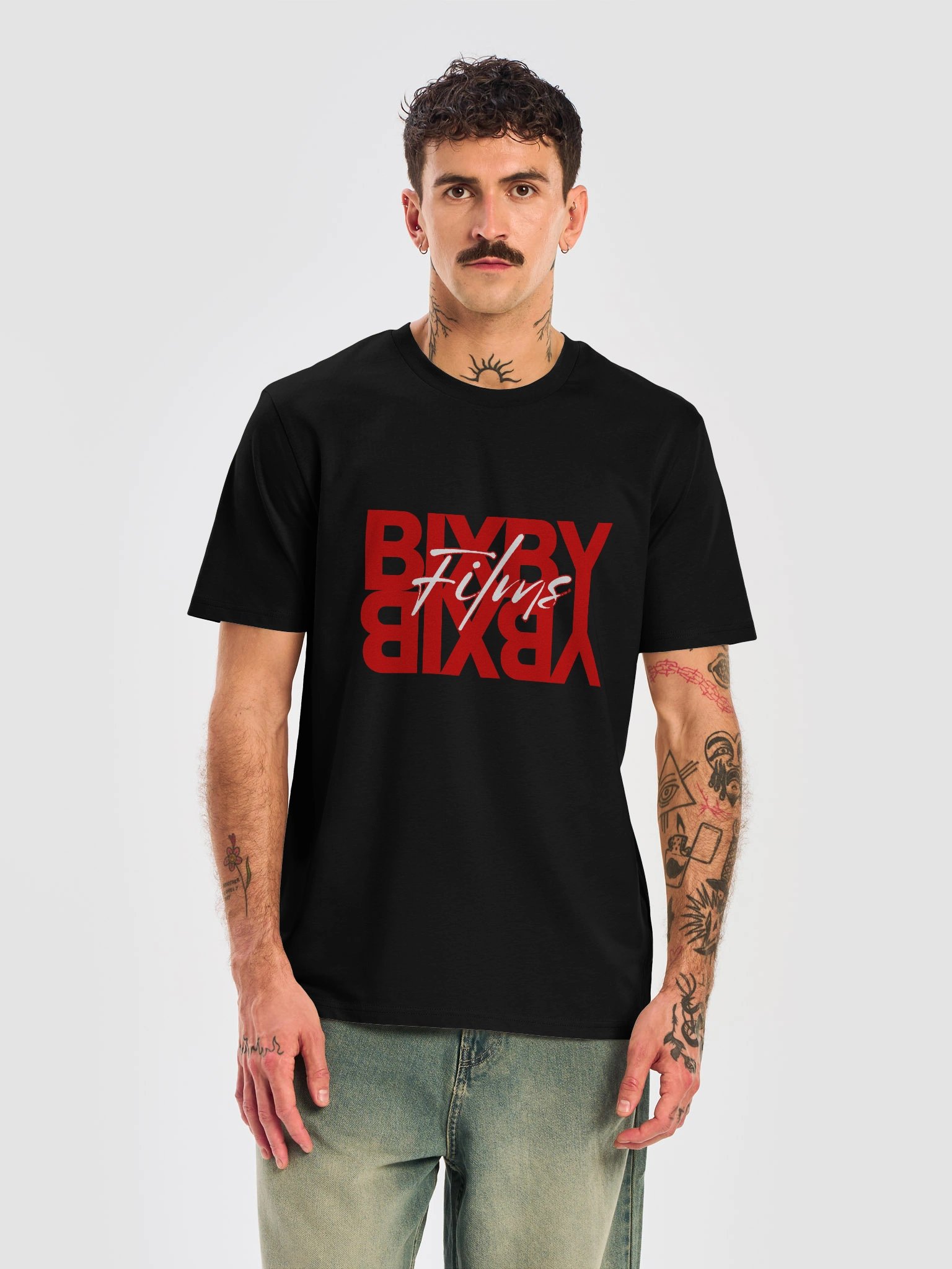 BixbyFilms White Logo T Shirt product image (9)