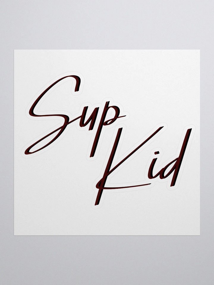 Sup Kid Sticker product image (2)