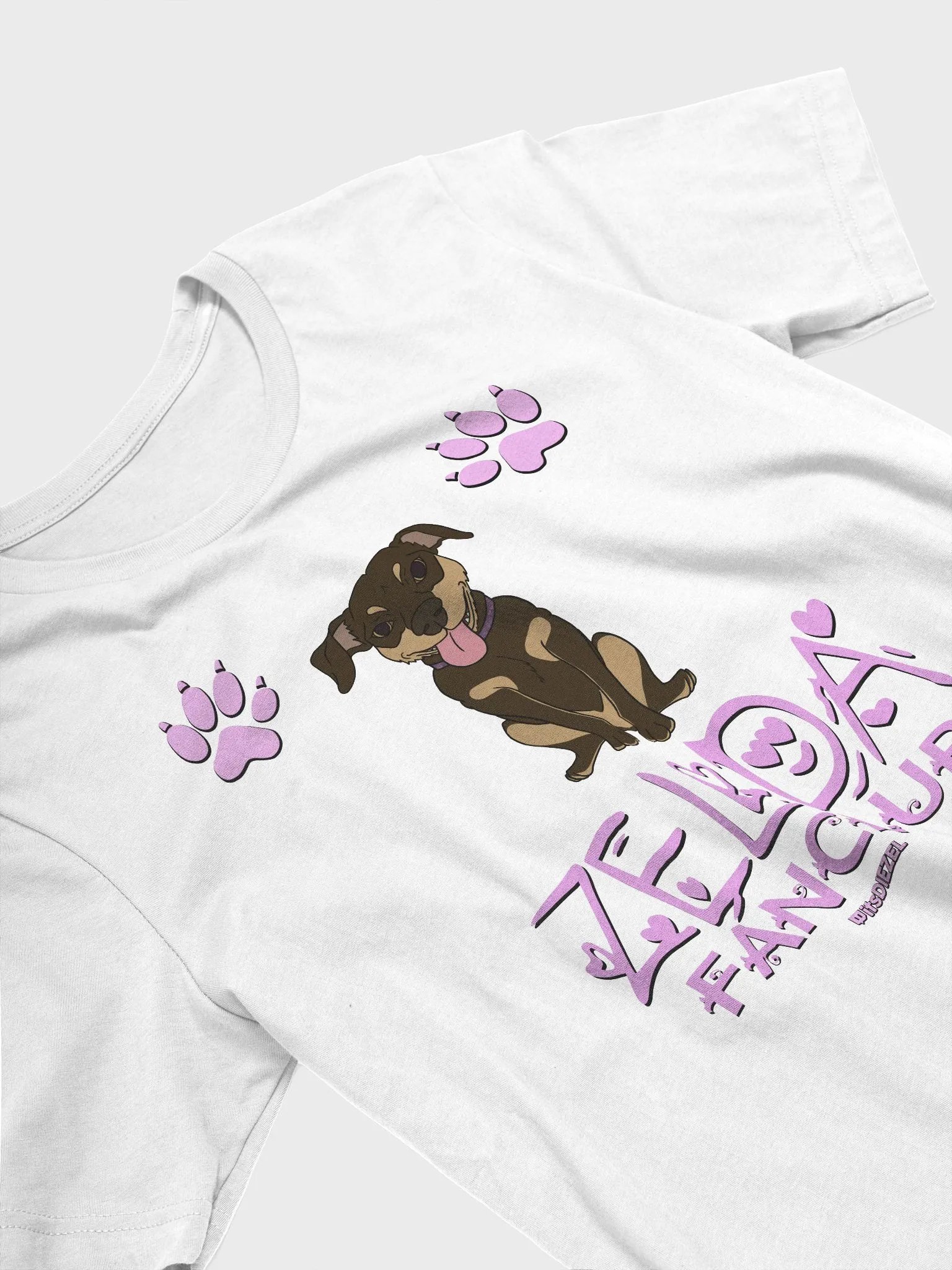 Zelda Fanclub T-Shirt (White) product image (3)