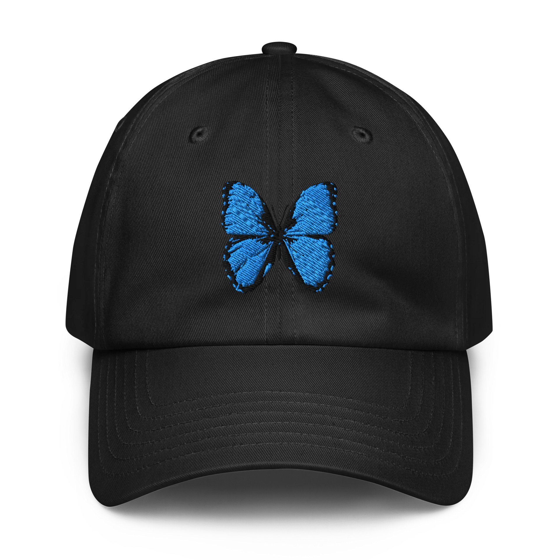 Electric Blue Butterfly Dad Hat product image (1)