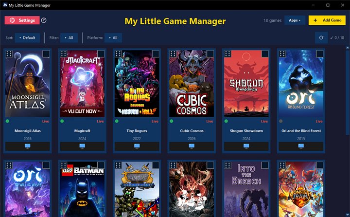 My Little Game Manager product image (1)