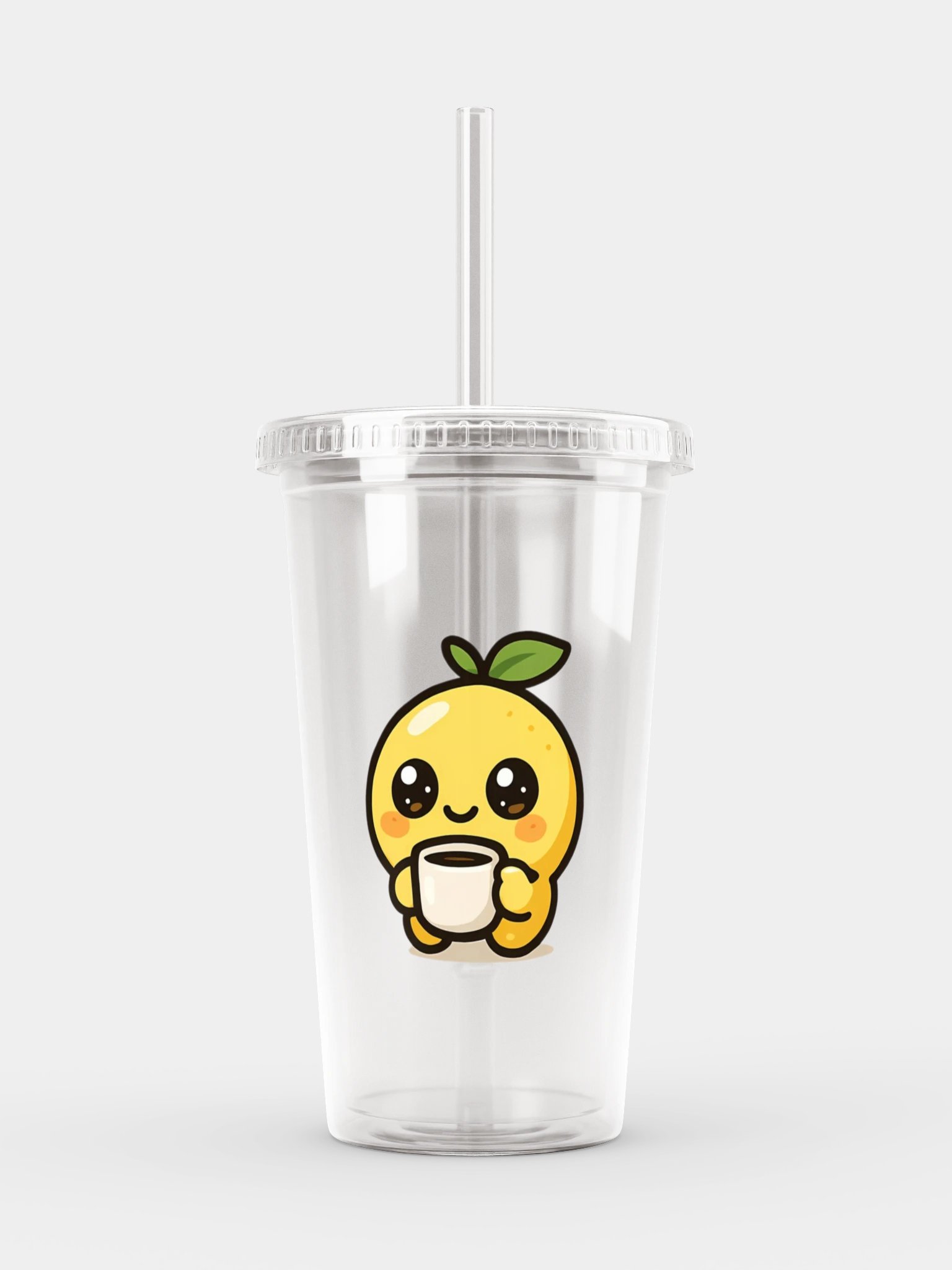LemonHost Clear Plastic Tumbler product image (1)