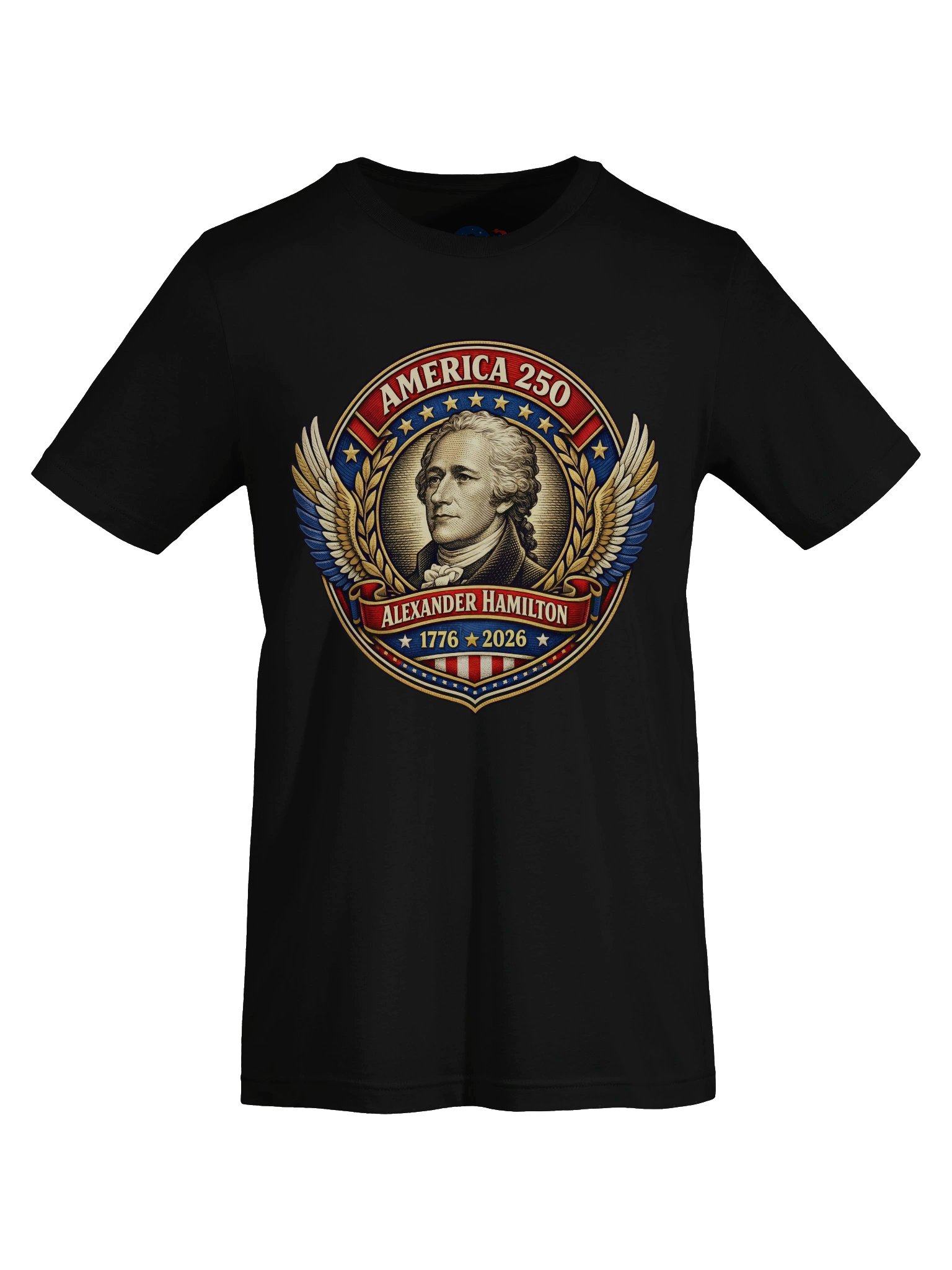 America 250: Alexander Hamilton Supersoft Tee Shirt product image (7)