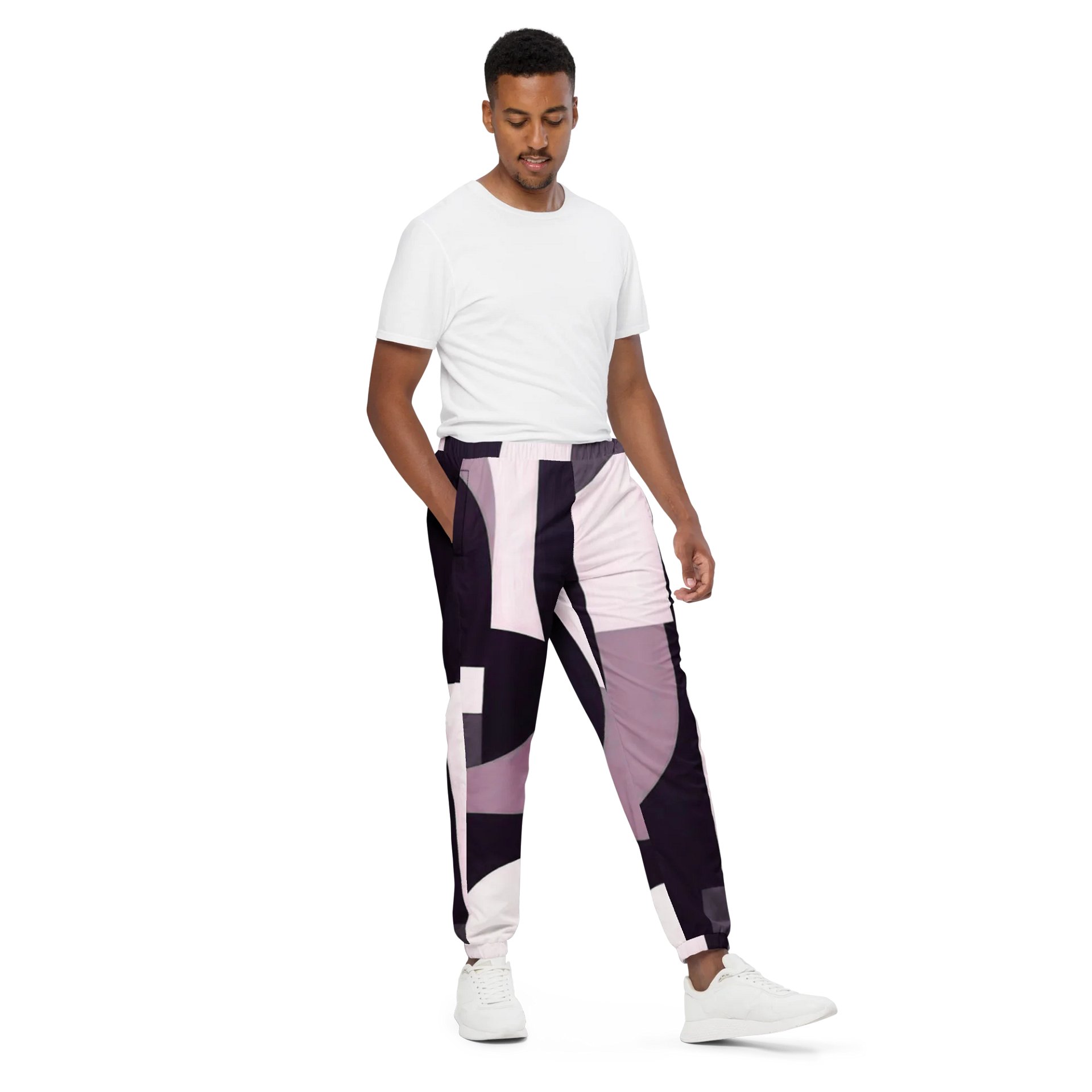 qua Breeze Unisex Track Pants – Modern Minimal Sportwear Joggers for man product image (4)