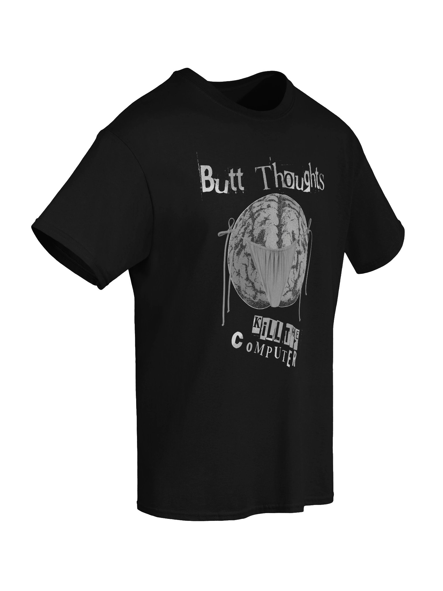 Butt Thoughts Gildan Unisex T-shirt product image (8)