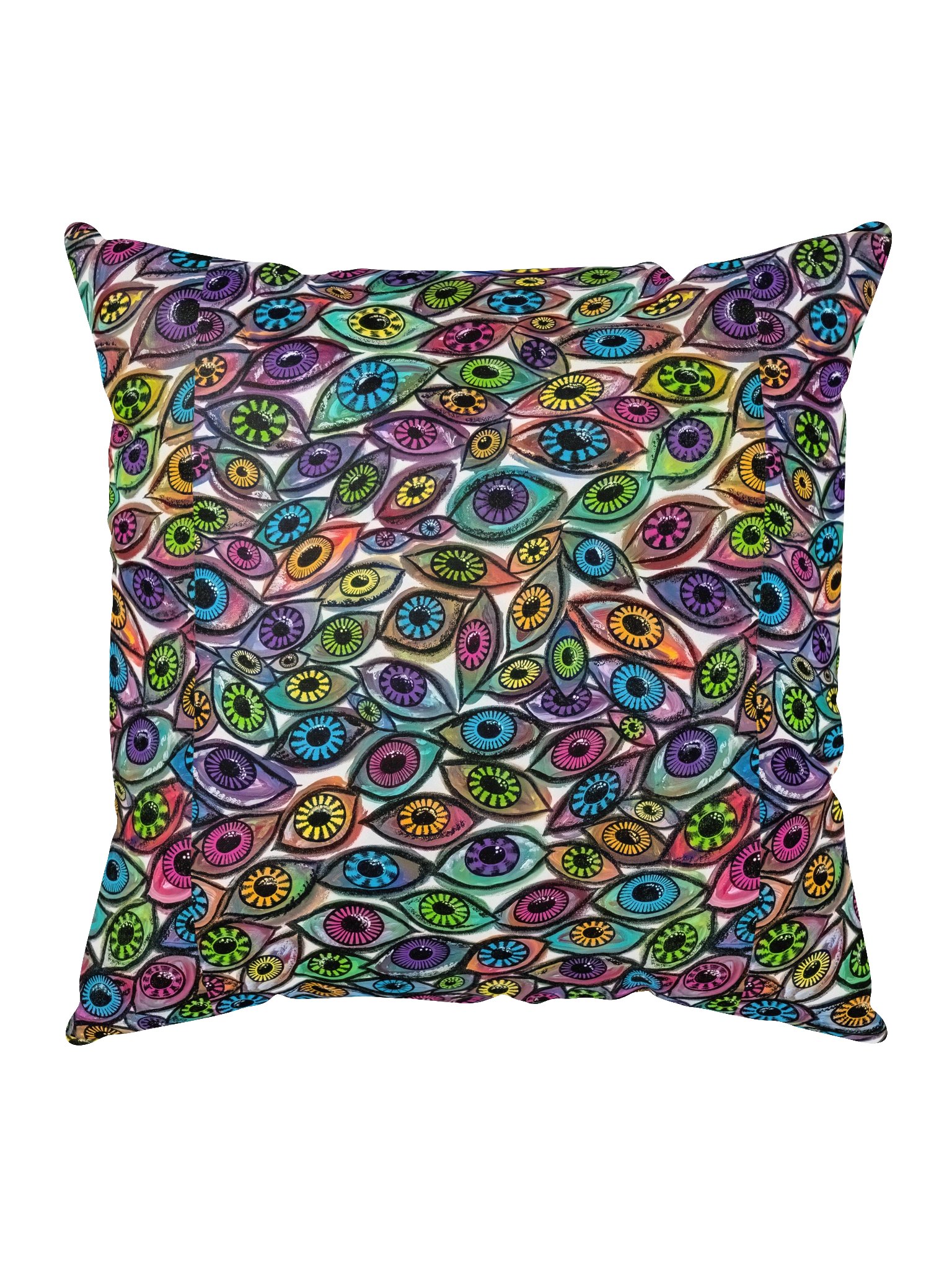 Psychedelic Eyes Decorative Throw Pillow | Eye See You Too product image (13)