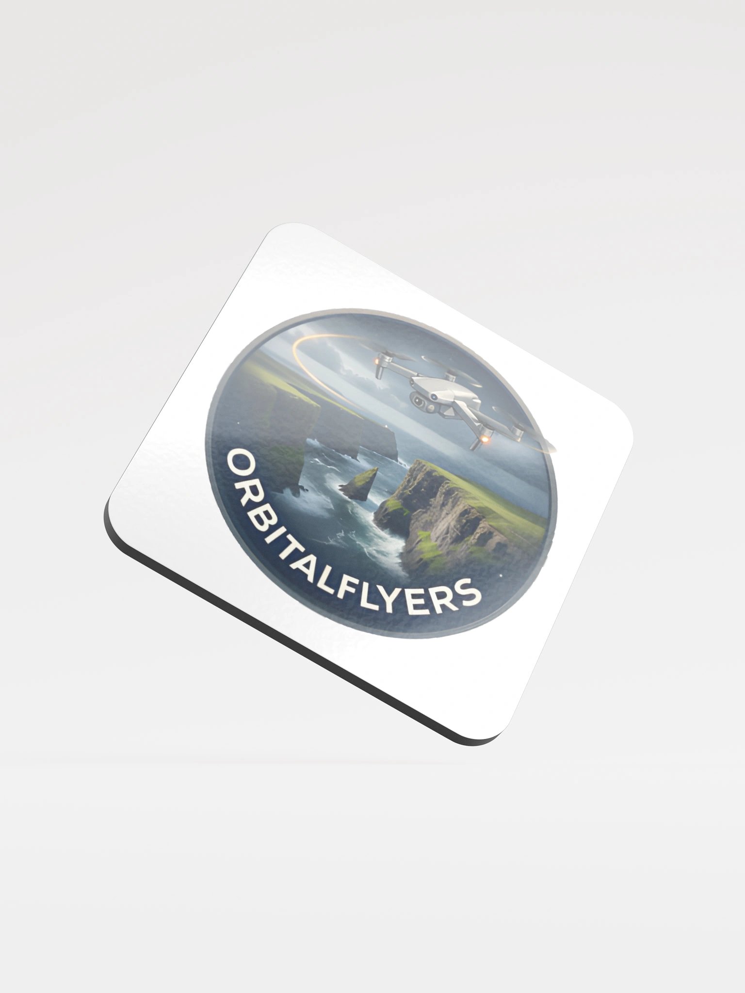 OrbitalFlyers Logo Coaster product image (1)