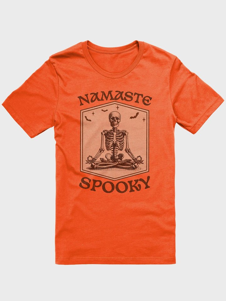 Namaste Spooky Halloween Skeleton Funny Yoga Shirt product image (2)