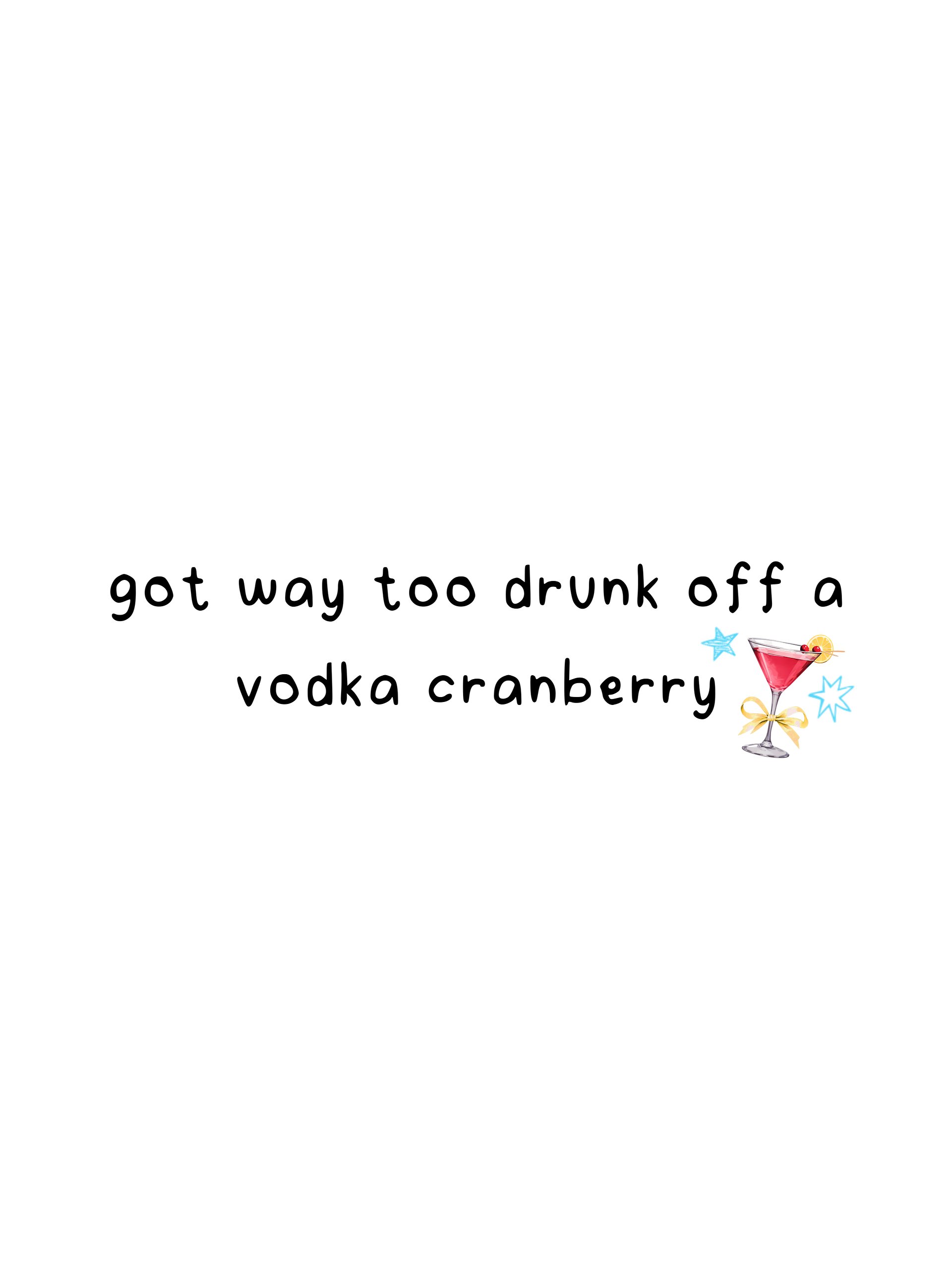 vodka cranberry sticker product image (1)