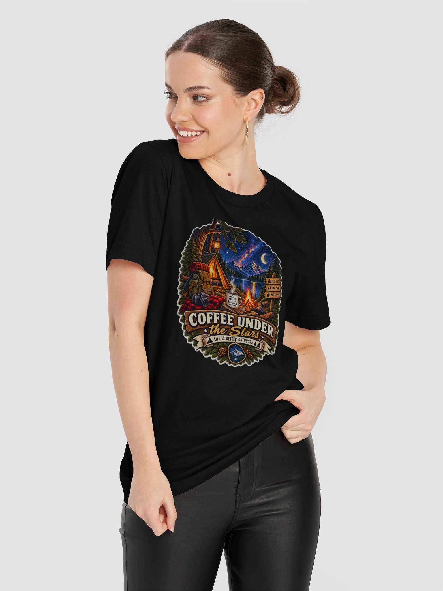 Coffee Under the Stars – Women’s T-Shirt product image (96)