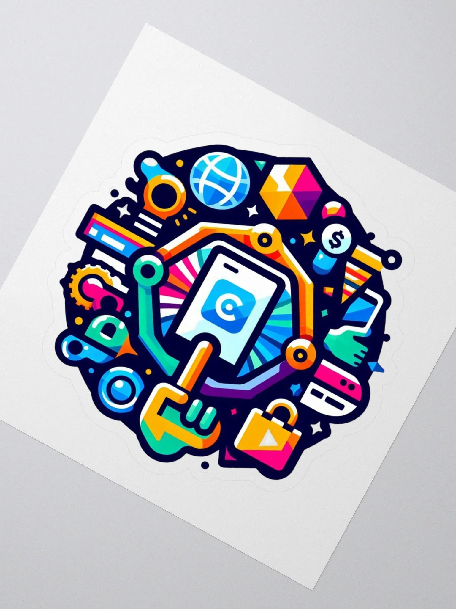 Connectivity Tech Sticker Pack product image (2)