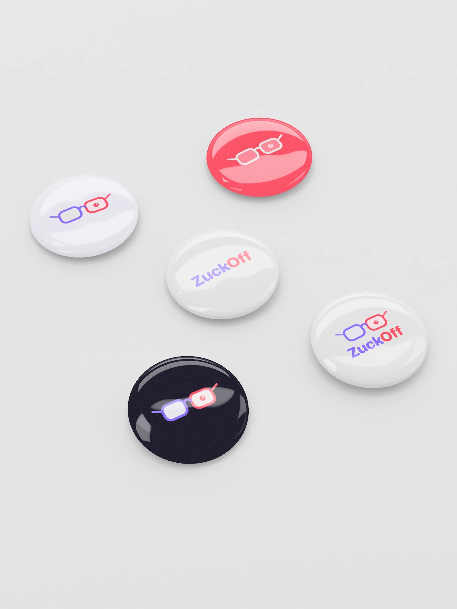 ZuckOff Pin Button Set product image (4)