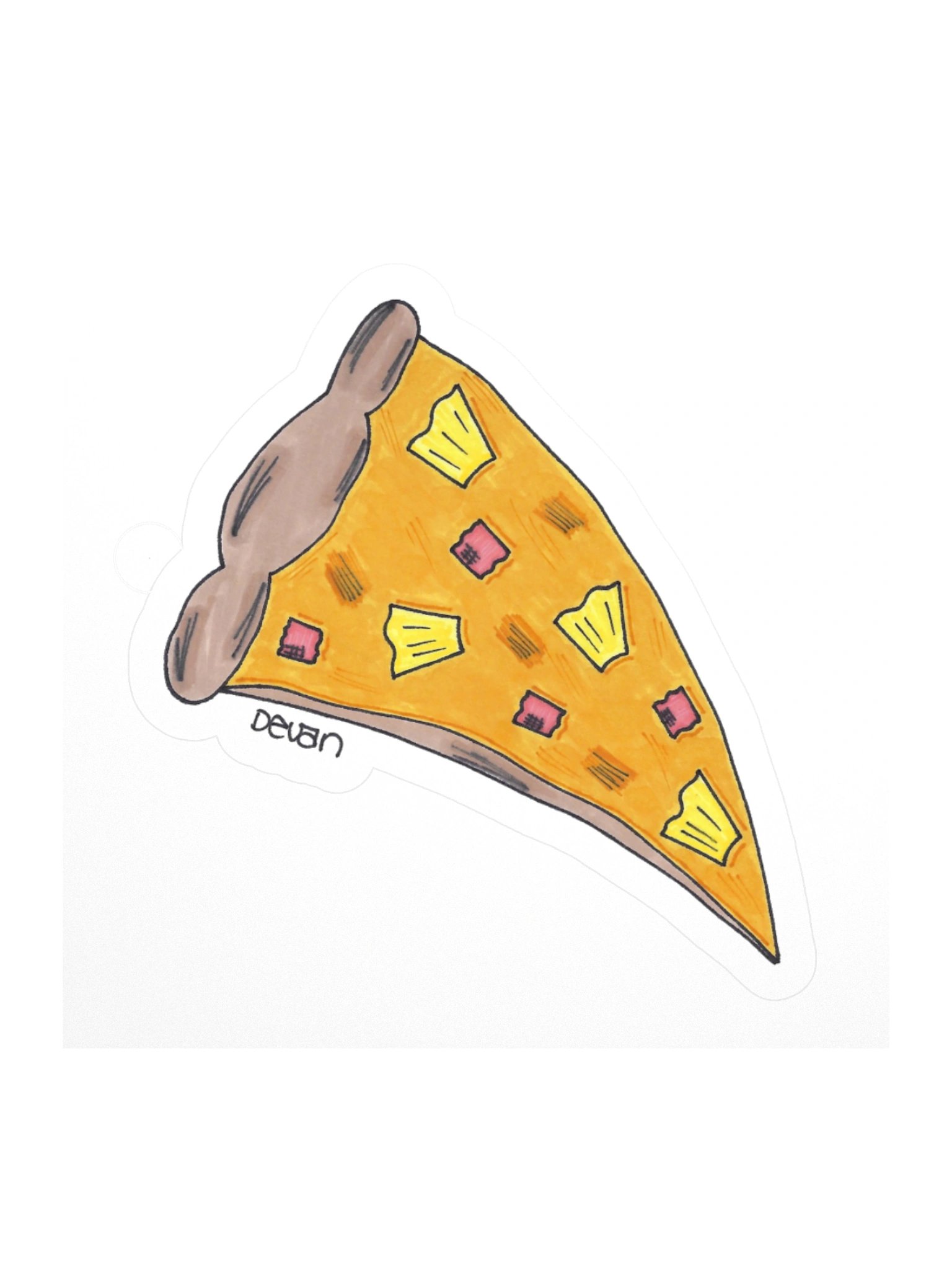 Pineapple Pizza Sticker product image (1)